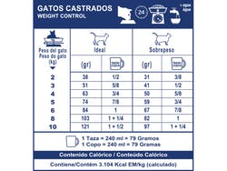 Gatos Castrados-Weight Control 3 Kg
