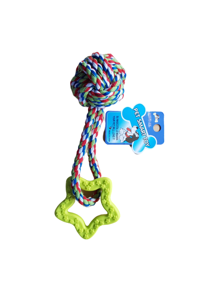 Juguete Pelota De Soga Con Estreslla