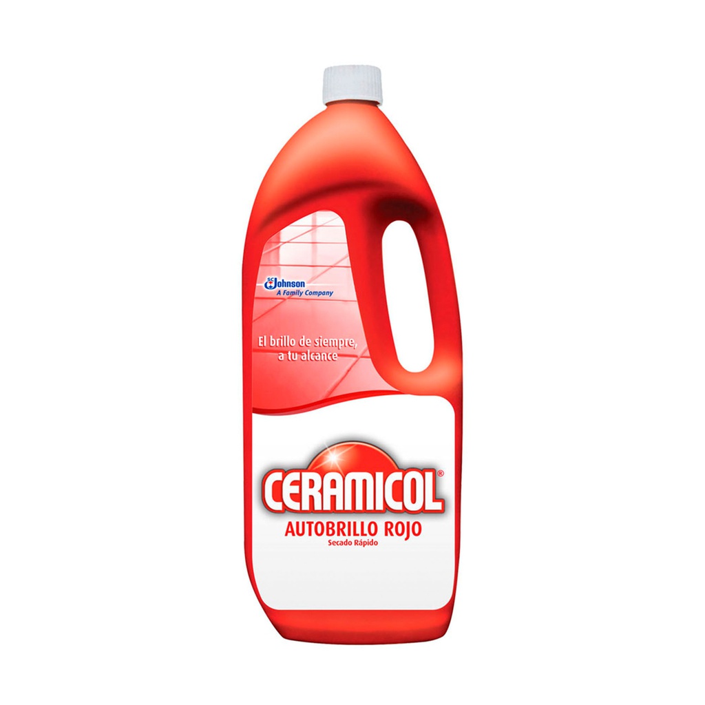 Ceramicol Autobrillo Para Pisos Rojos X 900