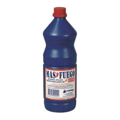 ALCOHOL PARA QUEMAR "MAS FUEGO" X 930CC 