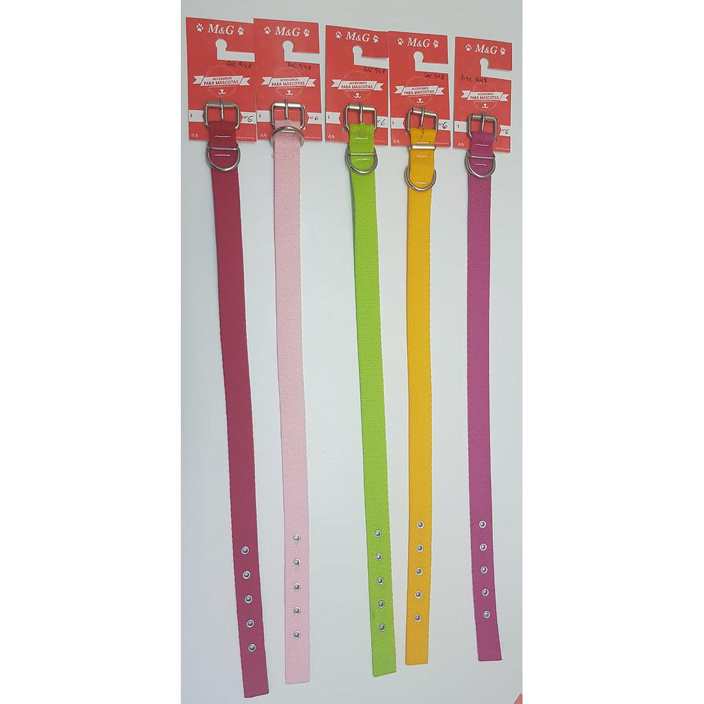 Collar Nylon Liso 2.5 x 55 Cm