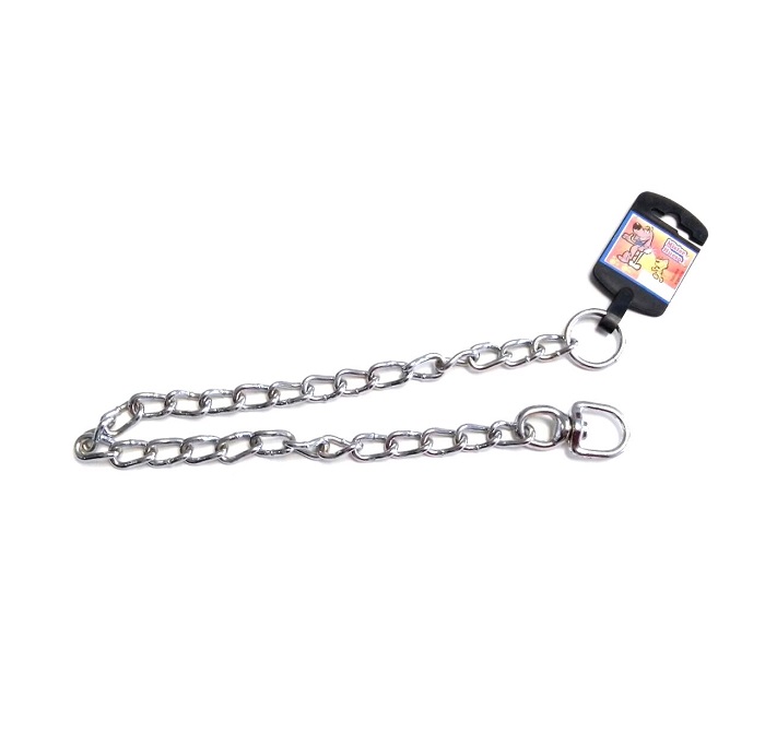 COLLAR AHORQUE METAL C/RETORCEDOR 56CMX3,5MM MISTER HUESO