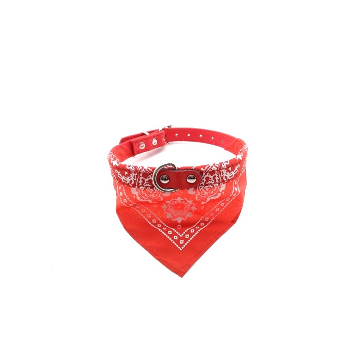 COLLAR C/PAÑUELO DE TELA CHICO 1.5 X 41CM - PER-ROS