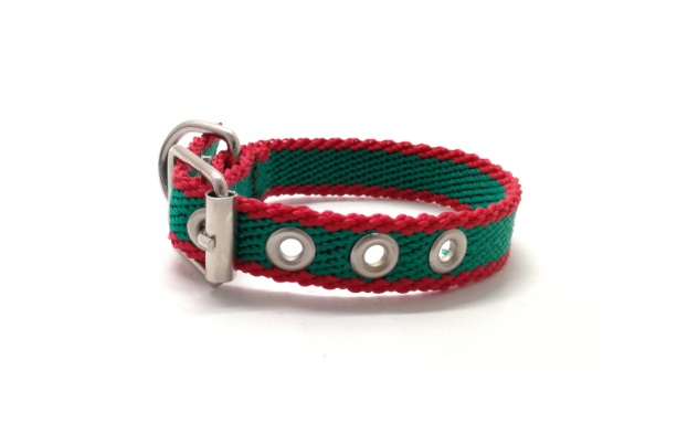 COLLAR NYLON C/ BORDE FINO 26X1,5CM MISTER HUESO