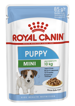 Royal Canin Alimento Humedo Pouch Mini Puppy 12x85grs