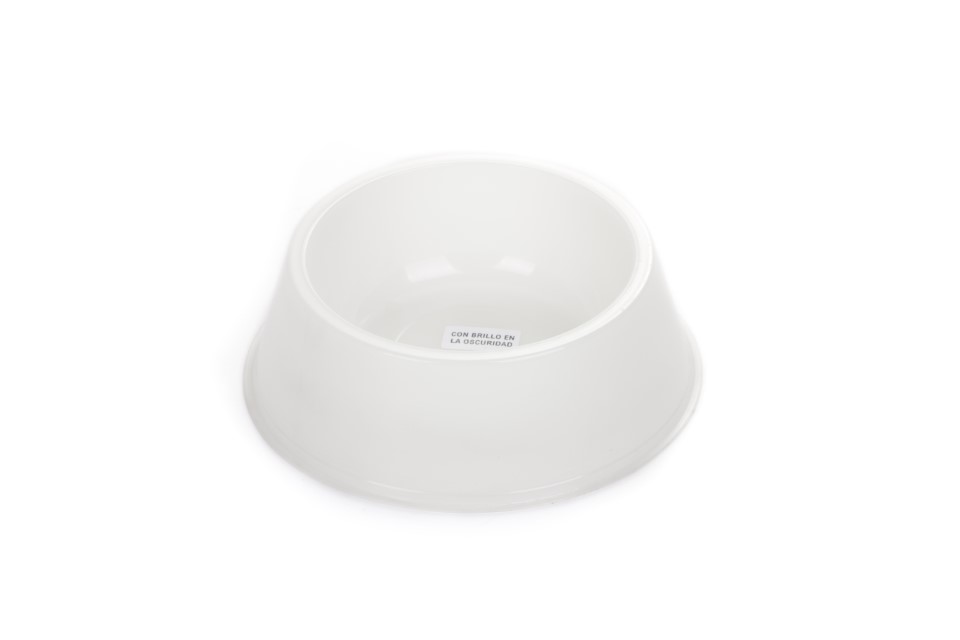 COMEDERO MEDIANO PREMIUM BRILLO EN LA OSCURIDAD-  PETS PLAST