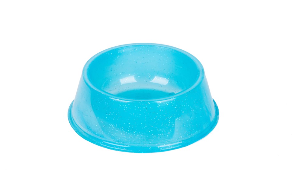 COMEDERO MEDIANO PREMIUM CON BRILLANTINA- PETS PLAST