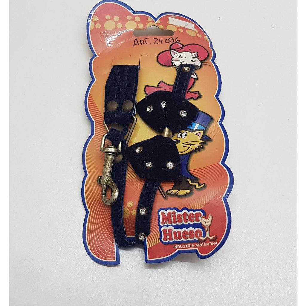 conjunto collar y correa para gato oferta