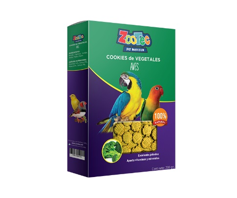 COOKIES DE VEGETALES PARA AVE - ZOOTEC