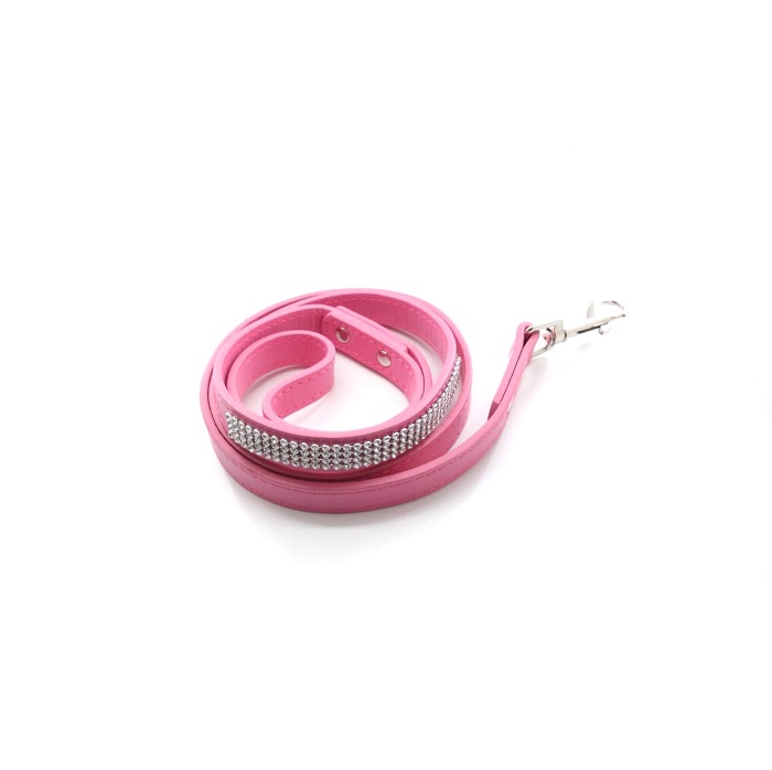 CORREA CON STRASS SIMIL CUERO - PER-ROS