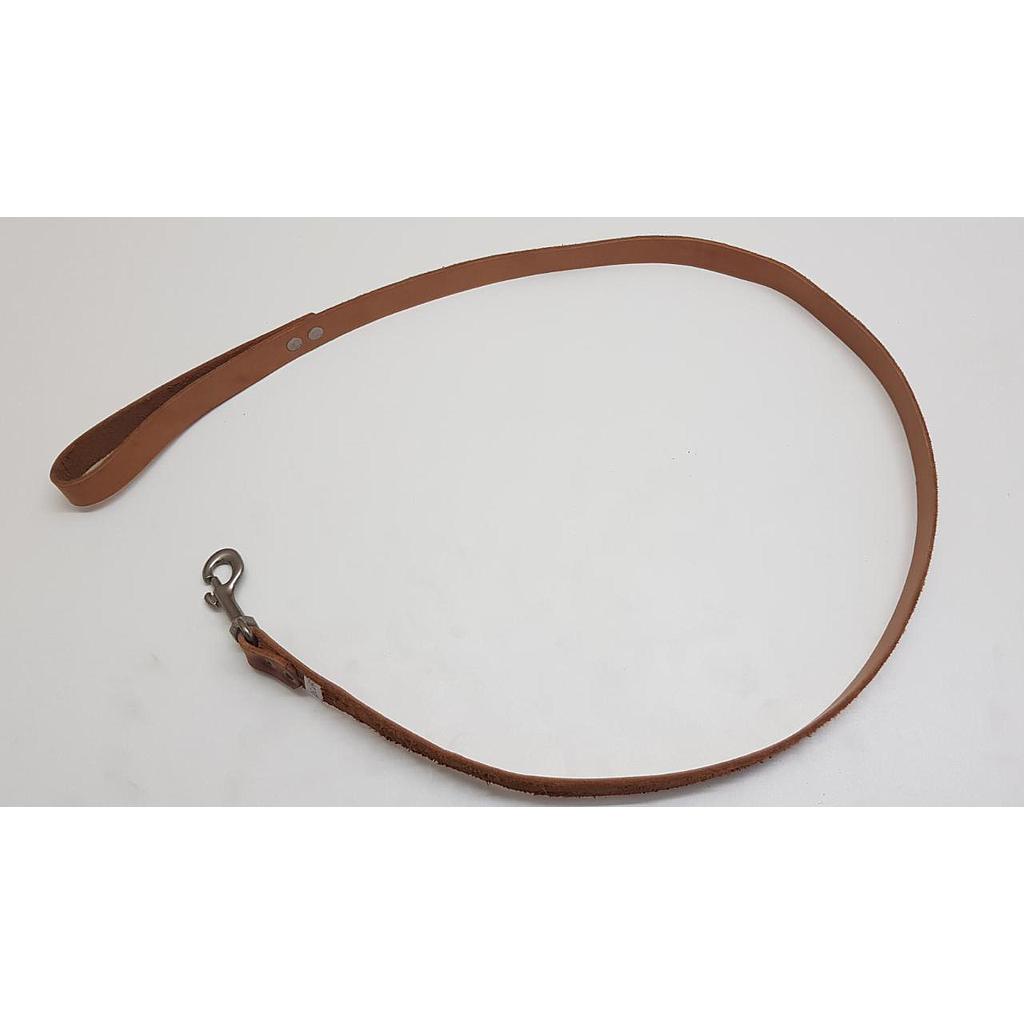 CORREA CUERO CLARO LARGA 