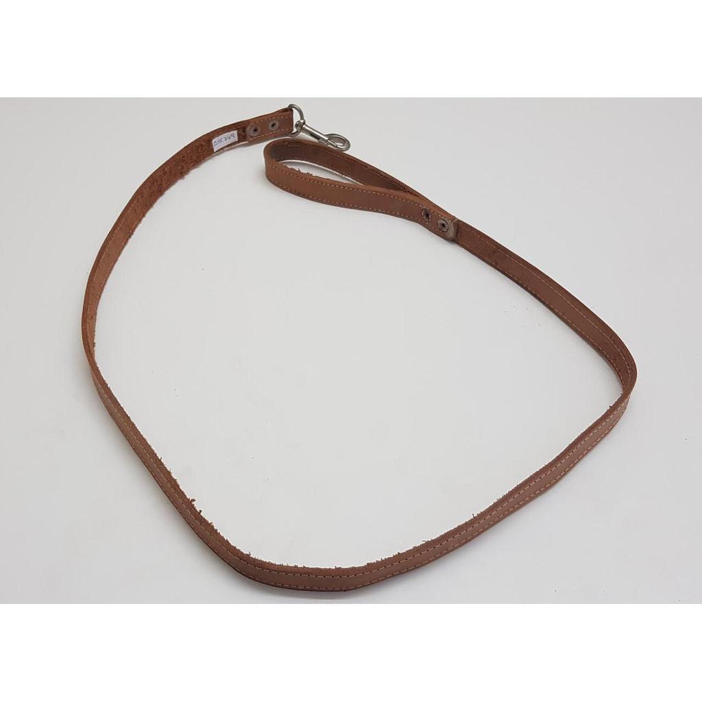 CORREA CUERO CLARO LARGA FINITA