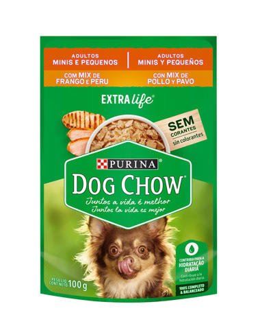 Purina Dogchow Adtrzpeqbuffetpollo15x100gxi 0.1kg
