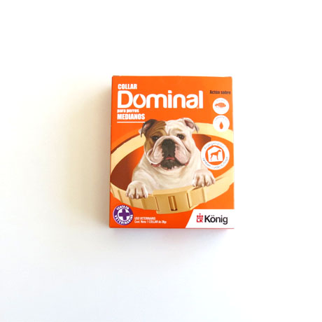 DOMINAL COLLAR PERRO MEDIANO X 28GR - KONIG