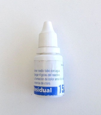 INDICADOR DE CLORO RESIDUAL 15 CM3 - BONACQUA