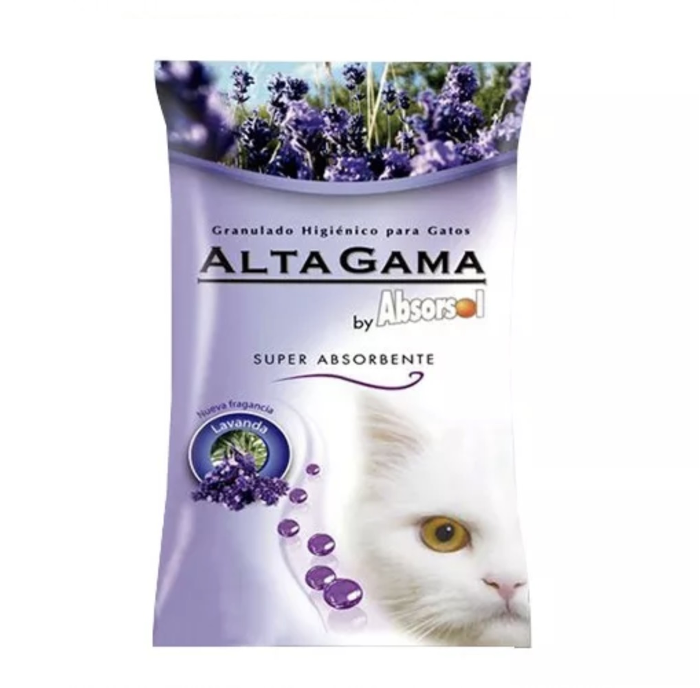 ABSORSOL ALTA GAMA LAVANDA 6 UNIDADES X 2KG