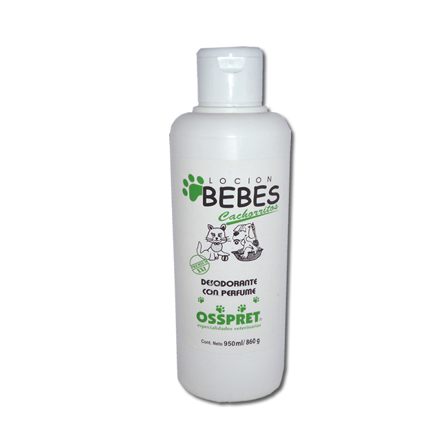 LOCION BEBES CACHORRITOS 950CM. OSSPRET