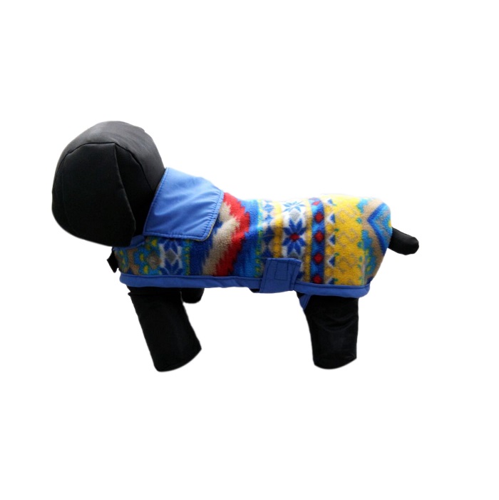 MANTA POLAR ESTAMPADA TALLE 50- DAMA