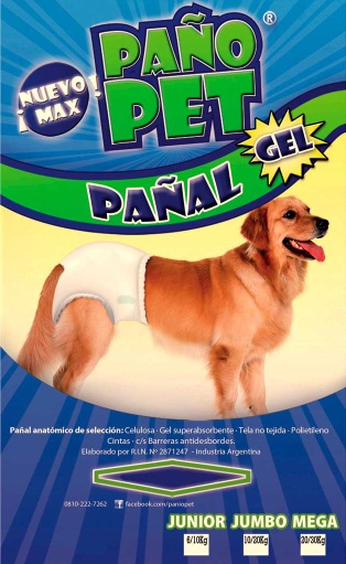 PAÑAL MAX MEGA X 2 PAÑOPET
