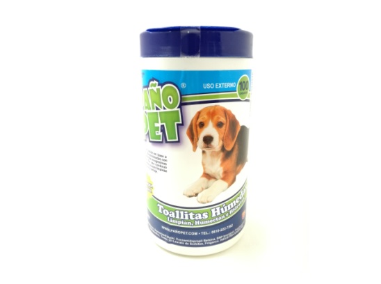 PAÑOPET TOALLITAS HUMEDAS X120 UNIDADES