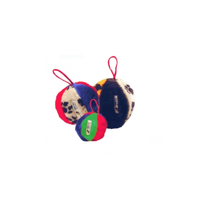 PELOTA PELUCHE GRANDE C/SONIDO - PER-ROS