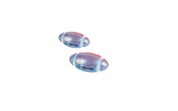 PELOTA RUGBY ACRILICA 65MM BOLSA  IMPORTADO