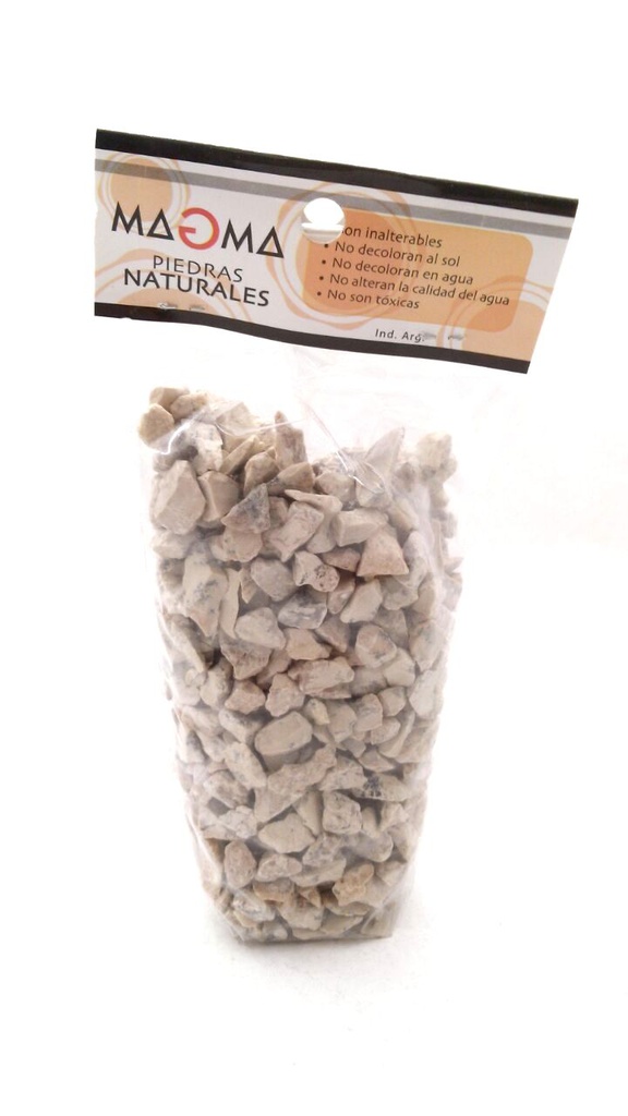 PIEDRA DECORATIVA AQUA NATURAL TRAVERTINOX 500GR