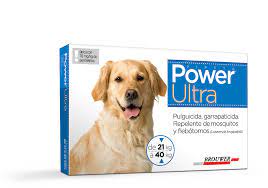 POWER ULTRA PERRO HASTA 40 KG (CELESTE)