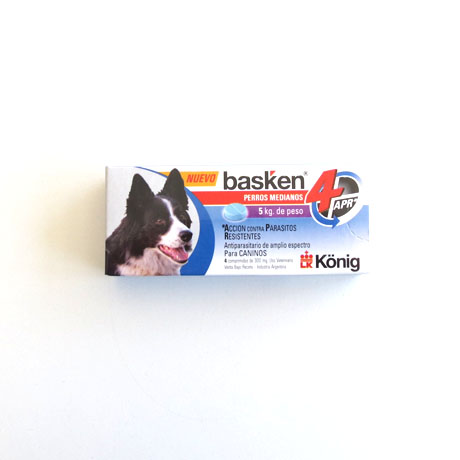 BASKEN 4 APR PERROS MEDIANOS 5KG - KONIG