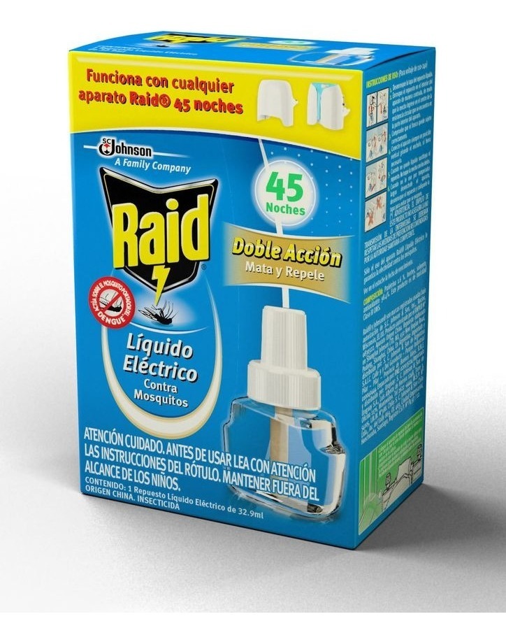 Raid Repuesto Para Aparato Electrico Para Mosquitos