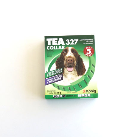 TEA 327 COLLAR PERRO MEDIANO X 28GR - KONIG