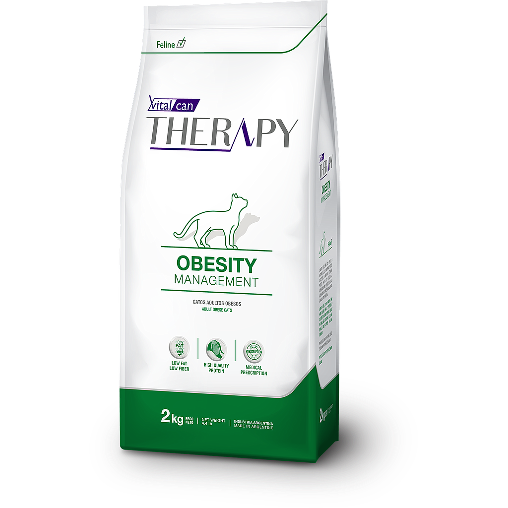 Vital Can Therapy Feline Obesity Mgnt. X 2kg