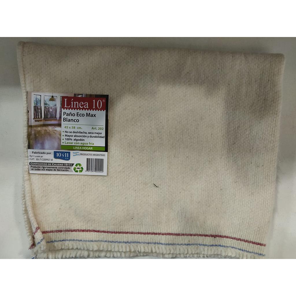 Trapo De Piso Blanco 45 x 58cm LINEA 10