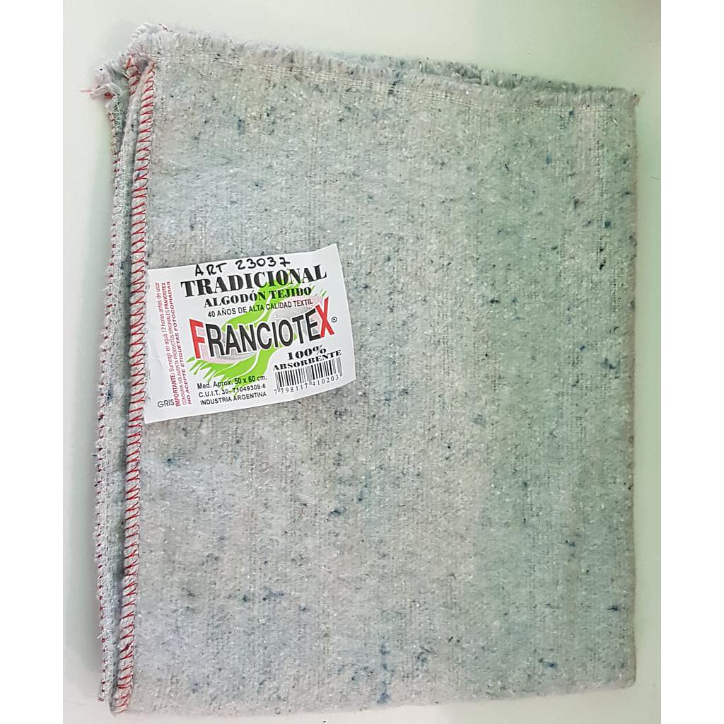 Trapo De Piso Gris Franciotex 50 X 60 Cm