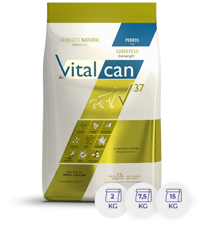 Vital Can V37 Sobrepeso X 15 Kg.