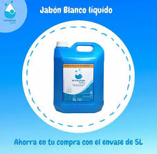 Burbujitas Baby Jabón Blanco Liquido Para Lavarropas x 5lts