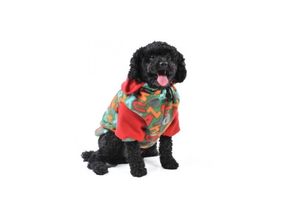 BUZO POLAR C/ CAPUCHA Nº6 50 CM. - PER-ROS