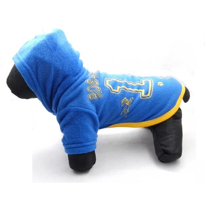 BUZO POLAR CON CAPUCHA CENTRAL TALLE 30CM - FAMILY PETS