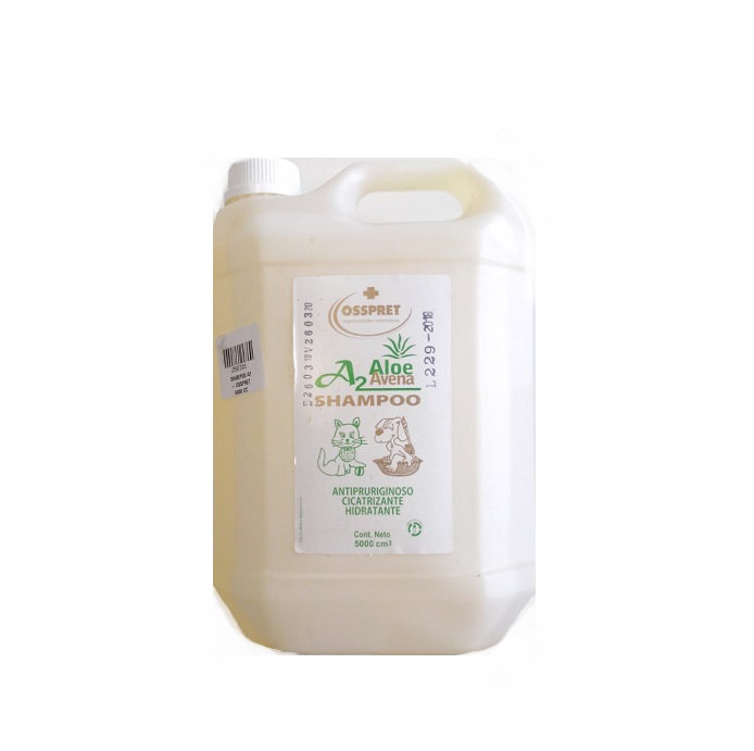 SHAMPOO A2 AVENA Y ALOE 5000 CM3. OSSPRET