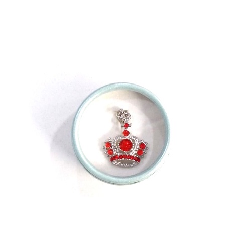 COLGANTE STRASS CROWN - MISTER HUESO