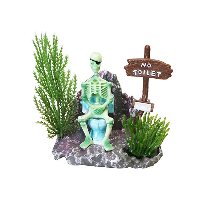 ESQUELETO EN EL BAÑO - PENNPLAX