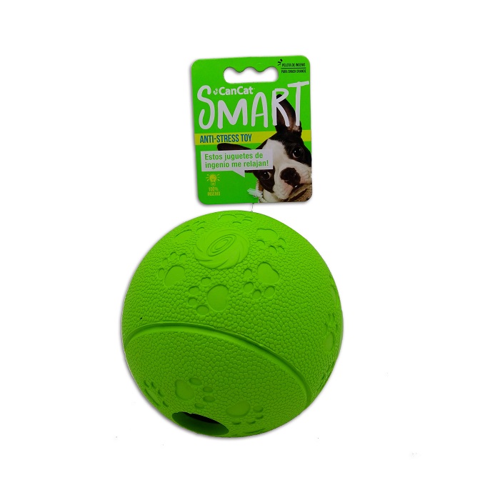 SMART - PELOTA CONTENEDORA ALIMENTO GRANDE ER020 - CAN CAT