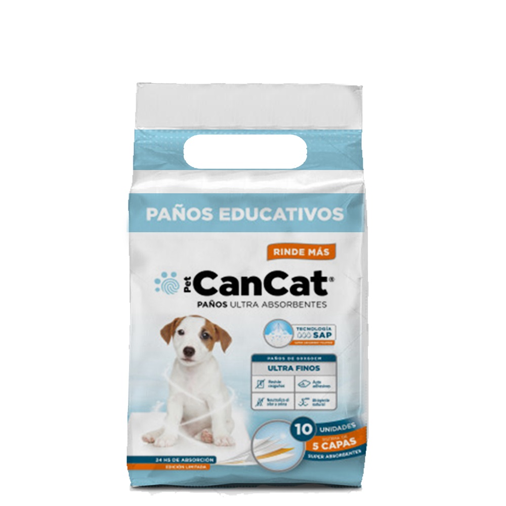 PAÑOS PREMIUM X 10 UNIDADES BOY (60X60) - CANCAT