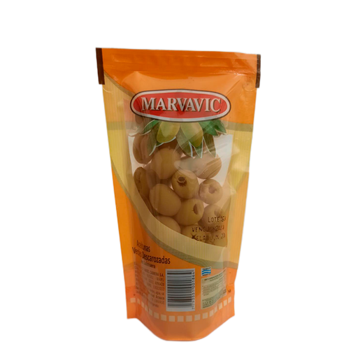 [00512        ] ACEITUNA VERDE DESCAROZADA MARVAVIC DOY PACK  12X330cc  
