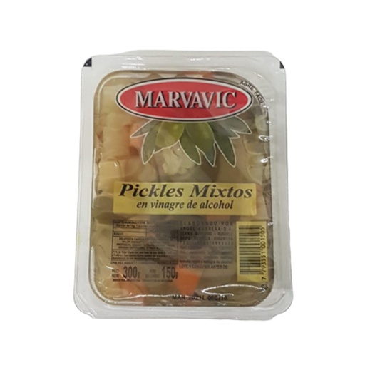 [00555        ] PICKLES VINAGRE MARVAVIC BAND.10x300cc         