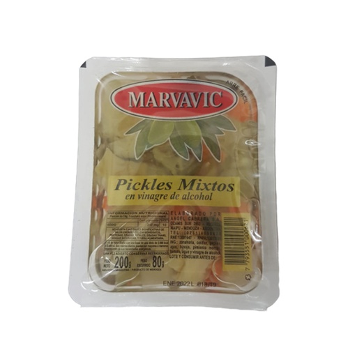 [00565        ] PICKLES VINAGRE MARVAVIC BAND.15x200cc        