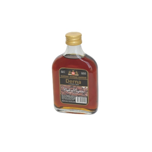 [00595        ] PETACA LICOR FINO CAFE COGÑAC 12X200cc  
